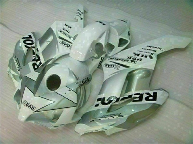 Carenagem CBR 1000RR 2004-2005 - Branco Prata Repsol