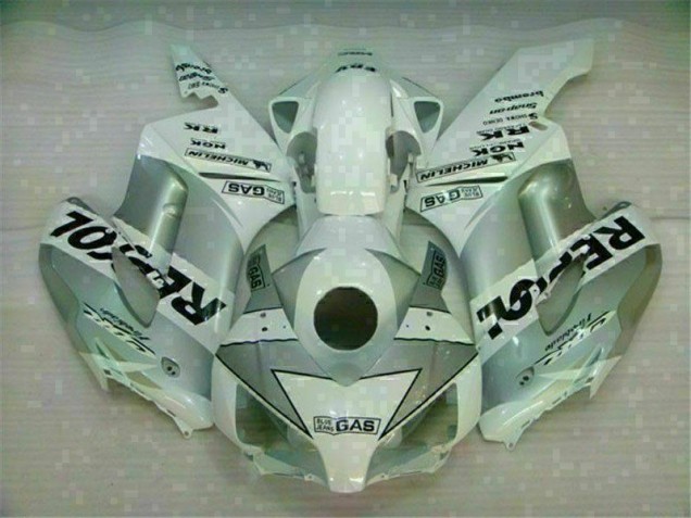 Carenagem CBR 1000RR 2004-2005 - Branco Prata Repsol