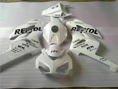 Carenagem CBR 1000RR 2004-2005 - Branco Preto Repsol