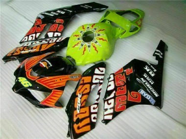 Carenagem CBR 1000RR 2004-2005 - Laranja Verde