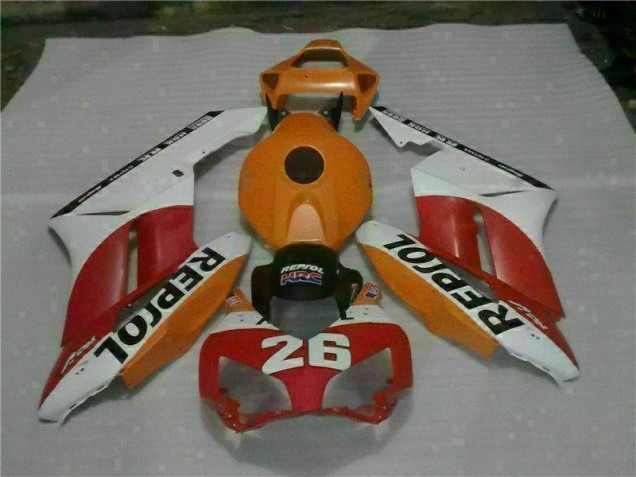 Carenagem CBR 1000RR 2004-2005 - Laranja Vermelho Repsol 26