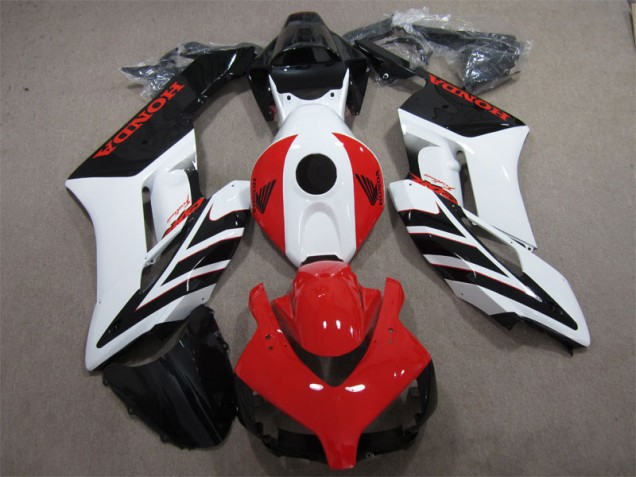 Carenagem CBR 1000RR 2004-2005 - Preto Vermelho Branco