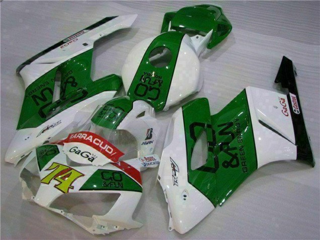Carenagem CBR 1000RR 2004-2005 - Verde Branco