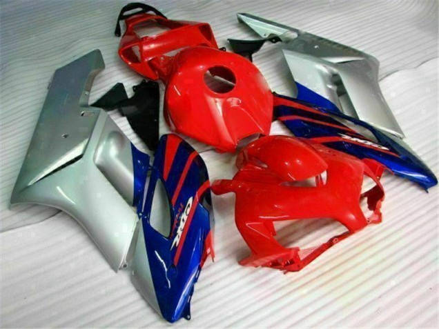 Carenagem CBR 1000RR 2004-2005 - Vermelho Prata Azul Carenagem CBR 1000RR 2004-2005 - Vermelho Prata Azul