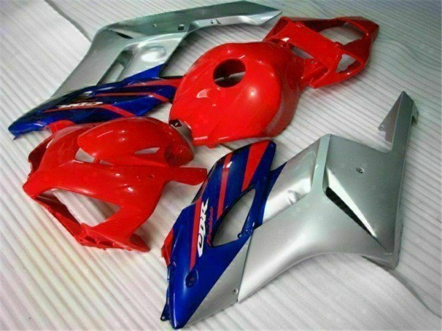 Carenagem CBR 1000RR 2004-2005 - Vermelho Prata Azul Carenagem CBR 1000RR 2004-2005 - Vermelho Prata Azul