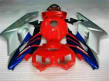Carenagem CBR 1000RR 2004-2005 - Vermelho Prata Azul