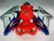 Carenagem CBR 1000RR 2004-2005 - Vermelho Prata Azul Carenagem CBR 1000RR 2004-2005 - Vermelho Prata Azul