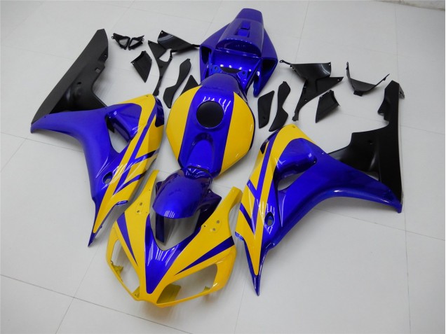 Carenagem CBR 1000RR 2006-2007 - Amarelo Azul Carenagem CBR 1000RR 2006-2007 - Amarelo Azul