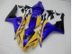 Carenagem CBR 1000RR 2006-2007 - Amarelo Azul Carenagem CBR 1000RR 2006-2007 - Amarelo Azul