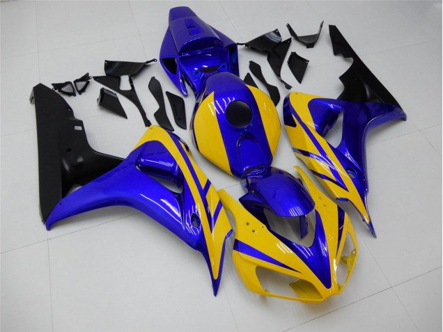Carenagem CBR 1000RR 2006-2007 - Amarelo Azul Carenagem CBR 1000RR 2006-2007 - Amarelo Azul