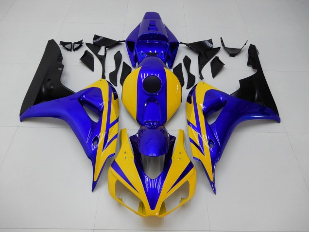 Carenagem CBR 1000RR 2006-2007 - Amarelo Azul Carenagem CBR 1000RR 2006-2007 - Amarelo Azul