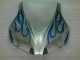 Carenagem CBR 1000RR 2006-2007 - Azul Chama Prata