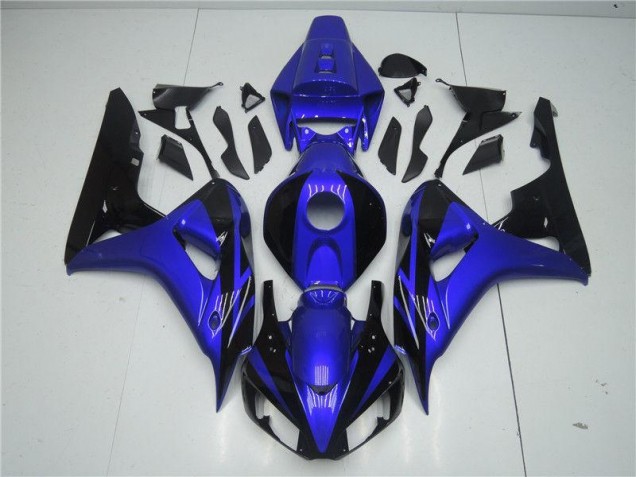 Carenagem CBR 1000RR 2006-2007 - Azul Preto Carenagem CBR 1000RR 2006-2007 - Azul Preto