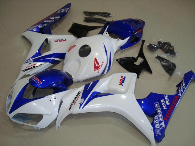 Carenagem CBR 1000RR 2006-2007 - Branco & Azul Carenagem CBR 1000RR 2006-2007 - Branco & Azul