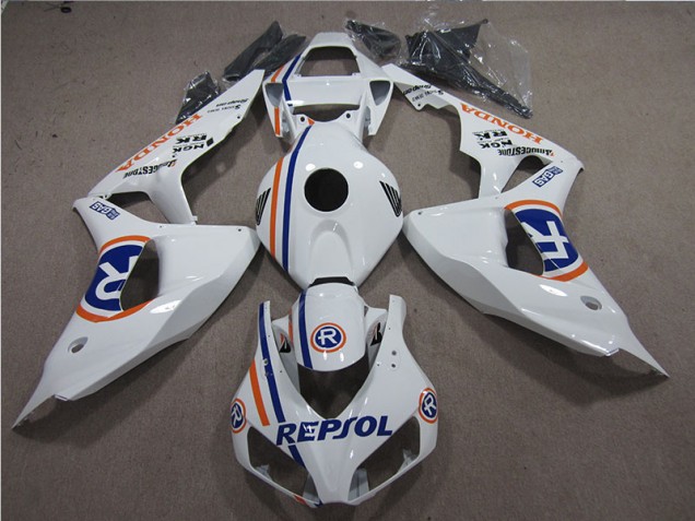 Carenagem CBR 1000RR 2006-2007 - Branco Azul Repsol Carenagem CBR 1000RR 2006-2007 - Branco Azul Repsol