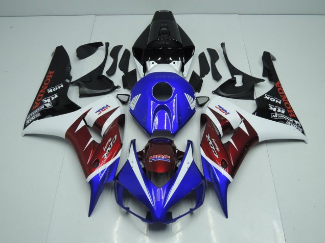 Carenagem CBR 1000RR 2006-2007 - Burgundy & Azul Carenagem CBR 1000RR 2006-2007 - Burgundy & Azul