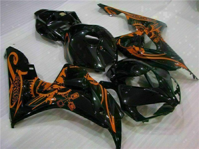 Carenagem CBR 1000RR 2006-2007 - Castanho Preto Carenagem CBR 1000RR 2006-2007 - Castanho Preto