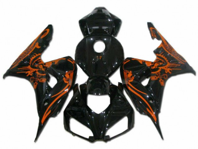 Carenagem CBR 1000RR 2006-2007 - Castanho Preto Carenagem CBR 1000RR 2006-2007 - Castanho Preto
