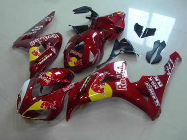 Carenagem CBR 1000RR 2006-2007 - Doce Vermelho Red Bull