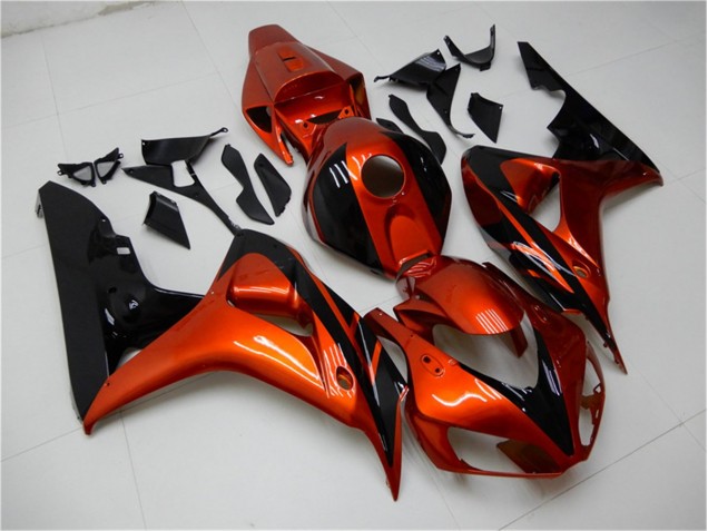 Carenagem CBR 1000RR 2006-2007 - Laranja Preto Carenagem CBR 1000RR 2006-2007 - Laranja Preto