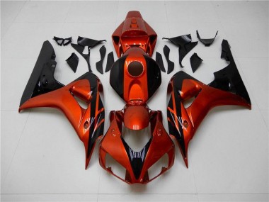 Carenagem CBR 1000RR 2006-2007 - Laranja Preto