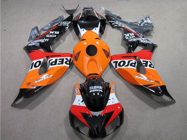 Carenagem CBR 1000RR 2006-2007 - Laranja Repsol Carenagem CBR 1000RR 2006-2007 - Laranja Repsol