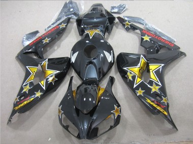 Carenagem CBR 1000RR 2006-2007 - Preto Amarelo ENERGY Drink