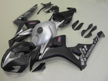 Carenagem CBR 1000RR 2006-2007 - Preto Fosco Prata