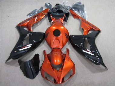 Carenagem CBR 1000RR 2006-2007 - Preto Laranja