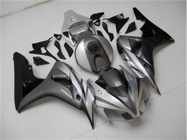 Carenagem CBR 1000RR 2006-2007 - Preto Prata Cinzento Carenagem CBR 1000RR 2006-2007 - Preto Prata Cinzento