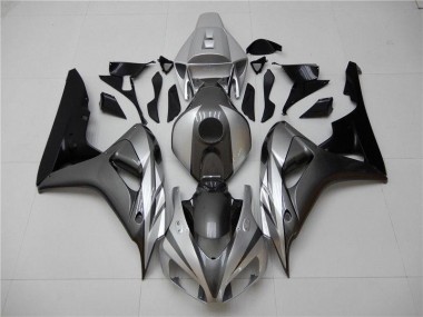 Carenagem CBR 1000RR 2006-2007 - Preto Prata Cinzento