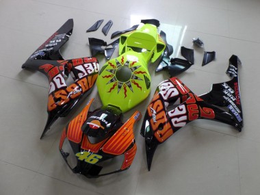 Carenagem CBR 1000RR 2006-2007 - Rossi Fluro Verde
