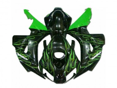 Carenagem CBR 1000RR 2006-2007 - Verde Chama Preto