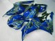 Carenagem CBR 1000RR 2008-2011 - Amarelo Chama Azul Carenagem CBR 1000RR 2008-2011 - Amarelo Chama Azul