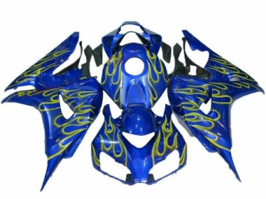 Carenagem CBR 1000RR 2008-2011 - Amarelo Chama Azul
