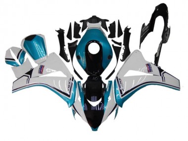 Carenagem CBR 1000RR 2008-2011 - Azul Branco Preto