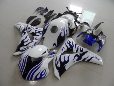 Carenagem CBR 1000RR 2008-2011 - Azul Preto Chama Corrida
