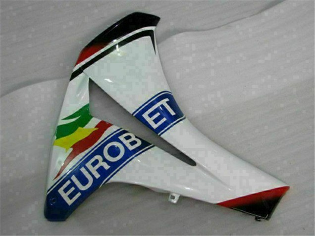 Carenagem CBR 1000RR 2008-2011 - Branco Azul Vermelho Eurobet Lee Carenagem CBR 1000RR 2008-2011 - Branco Azul Vermelho Eurobet Lee