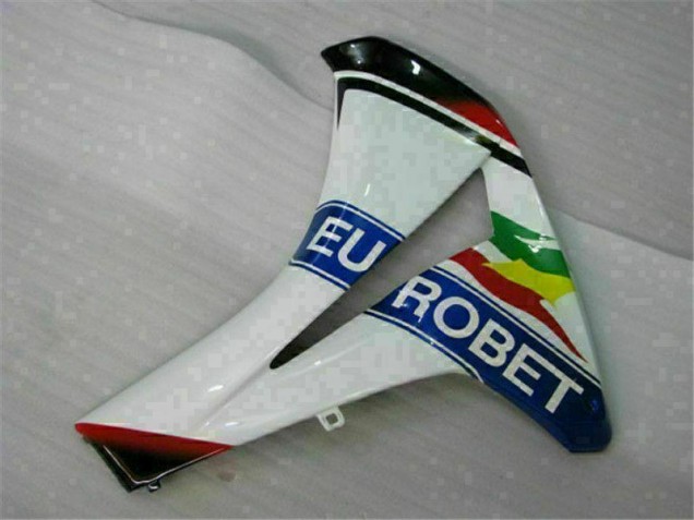 Carenagem CBR 1000RR 2008-2011 - Branco Azul Vermelho Eurobet Lee Carenagem CBR 1000RR 2008-2011 - Branco Azul Vermelho Eurobet Lee