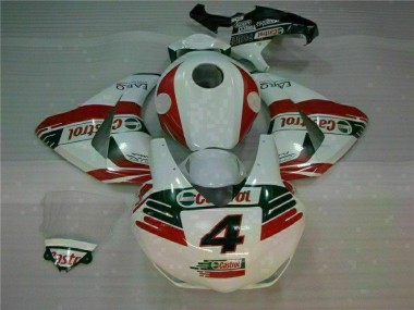 Carenagem CBR 1000RR 2008-2011 - Branco Castrol 4