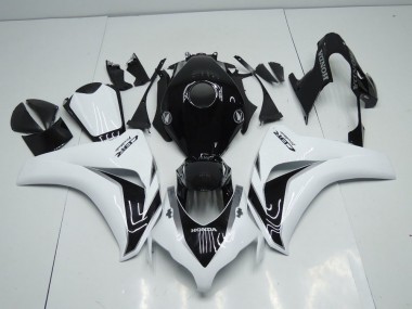 Carenagem CBR 1000RR 2008-2011 - Branco & Preto Cinzento