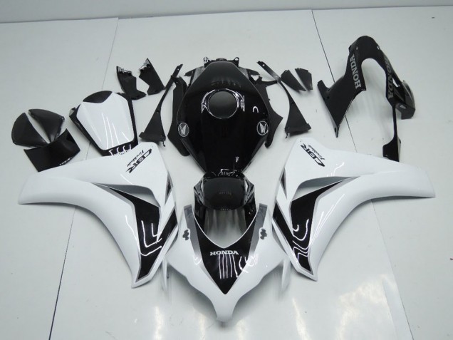 Carenagem CBR 1000RR 2008-2011 - Branco & Preto Cinzento