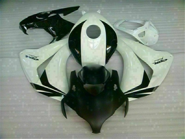 Carenagem CBR 1000RR 2008-2011 - Branco Preto Carenagem CBR 1000RR 2008-2011 - Branco Preto