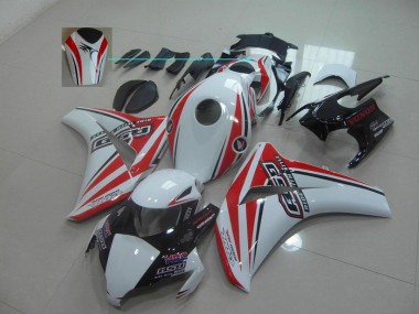 Carenagem CBR 1000RR 2008-2011 - Branco Vermelho Rsd