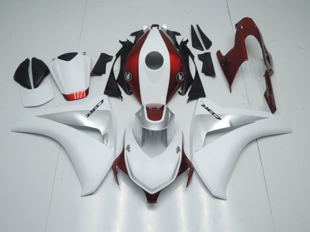 Carenagem CBR 1000RR 2008-2011 - Doce Vermelho Branco & Prata