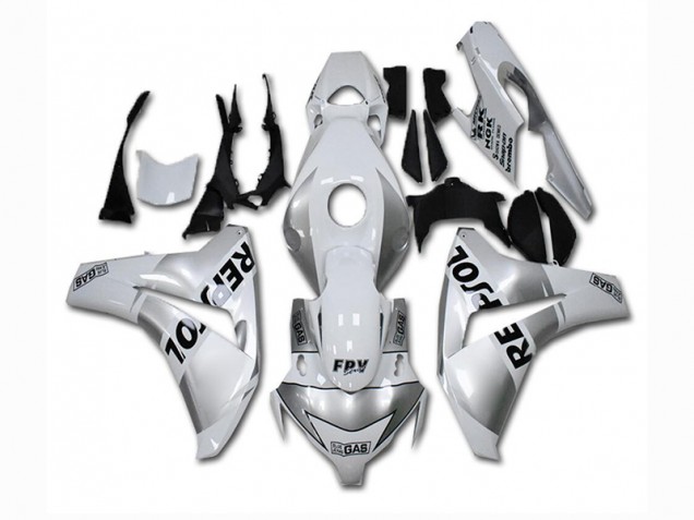 Carenagem CBR 1000RR 2008-2011 - Prata Branco Repsol Carenagem CBR 1000RR 2008-2011 - Prata Branco Repsol