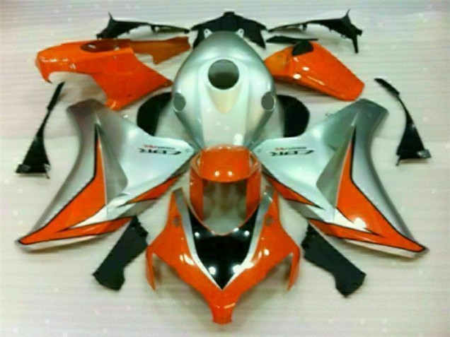 Carenagem CBR 1000RR 2008-2011 - Prata Laranja Carenagem CBR 1000RR 2008-2011 - Prata Laranja