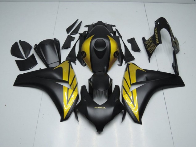Carenagem CBR 1000RR 2008-2011 - Preto Fosco & Ouro Carenagem CBR 1000RR 2008-2011 - Preto Fosco & Ouro