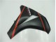 Carenagem CBR 1000RR 2008-2011 - Preto Fosco Vermelho Carenagem CBR 1000RR 2008-2011 - Preto Fosco Vermelho