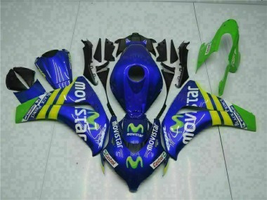 Carenagem CBR 1000RR 2008-2011 - Verde Azul